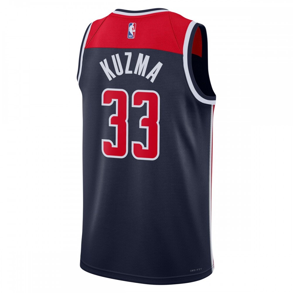 Kyle Kuzma Washington Wizards Jordan Brand 2022/23 Statement Edition Swingman Jersey - Navy-Pro Kit Vault | Brand New 26/27 Sports Jerseys